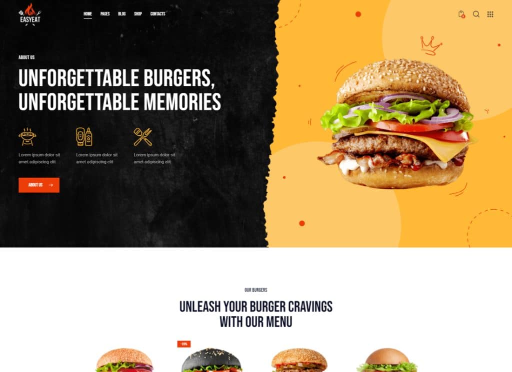 Top 10 Streetfood-WordPress-Themes