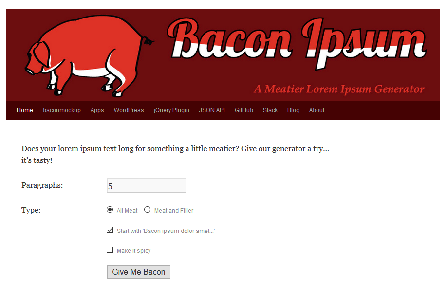 Lorem Ipsum 替代方案