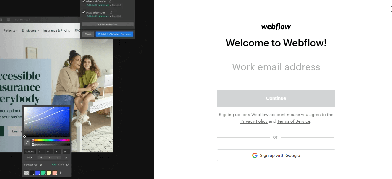 Webflow vs. WordPress
