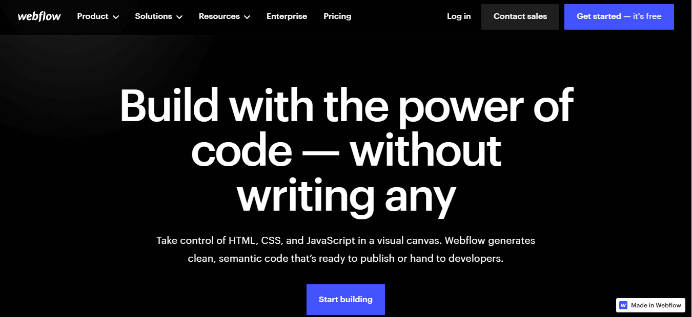 Was ist Webflow?