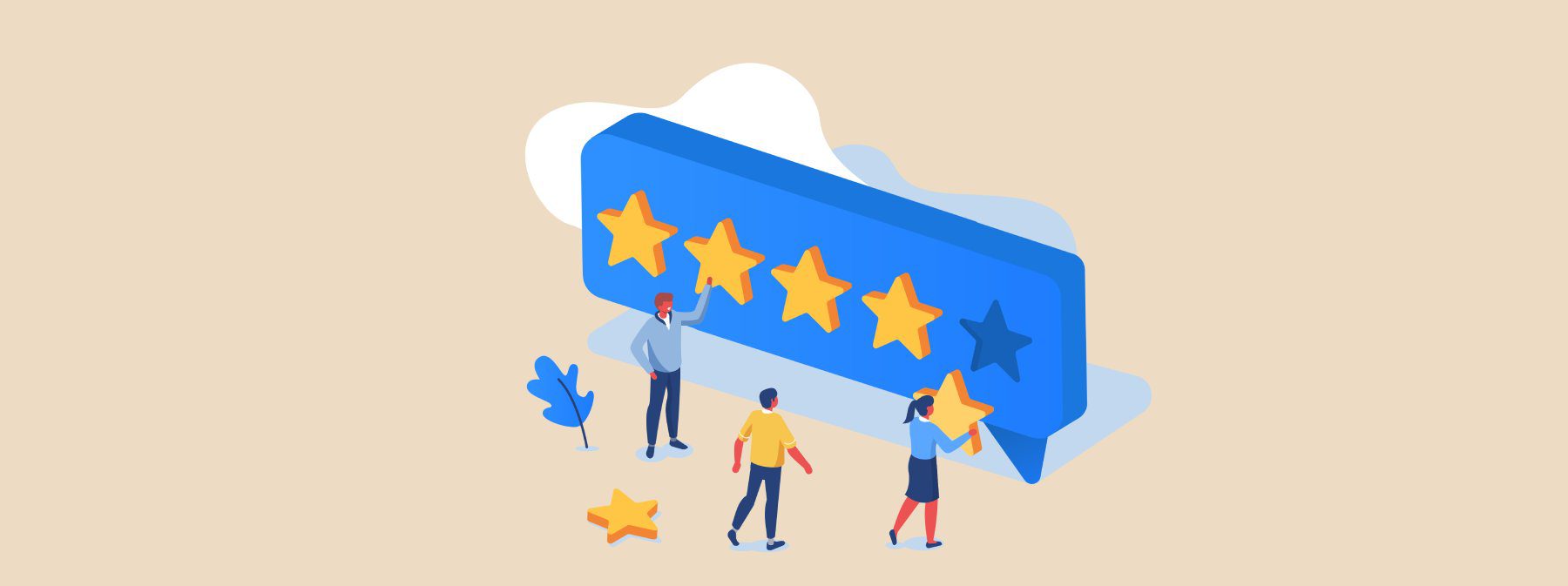 Illustrazione dell'assistenza clienti
