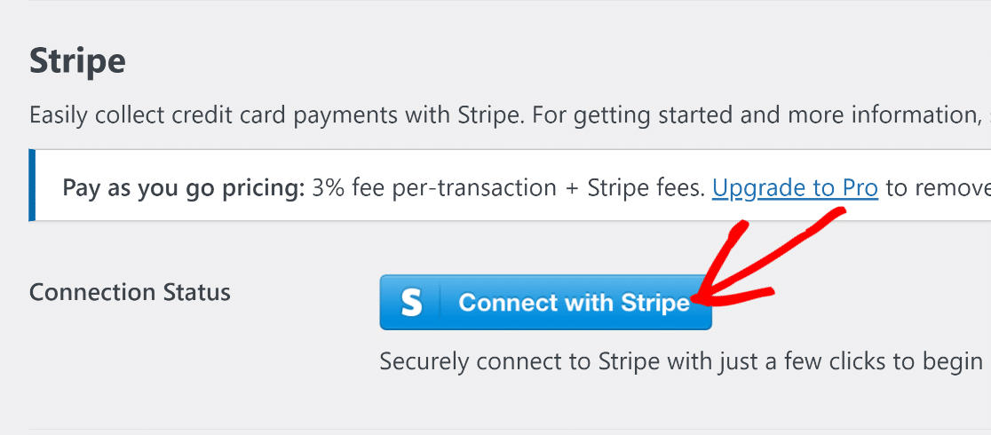 Connect with Stripe