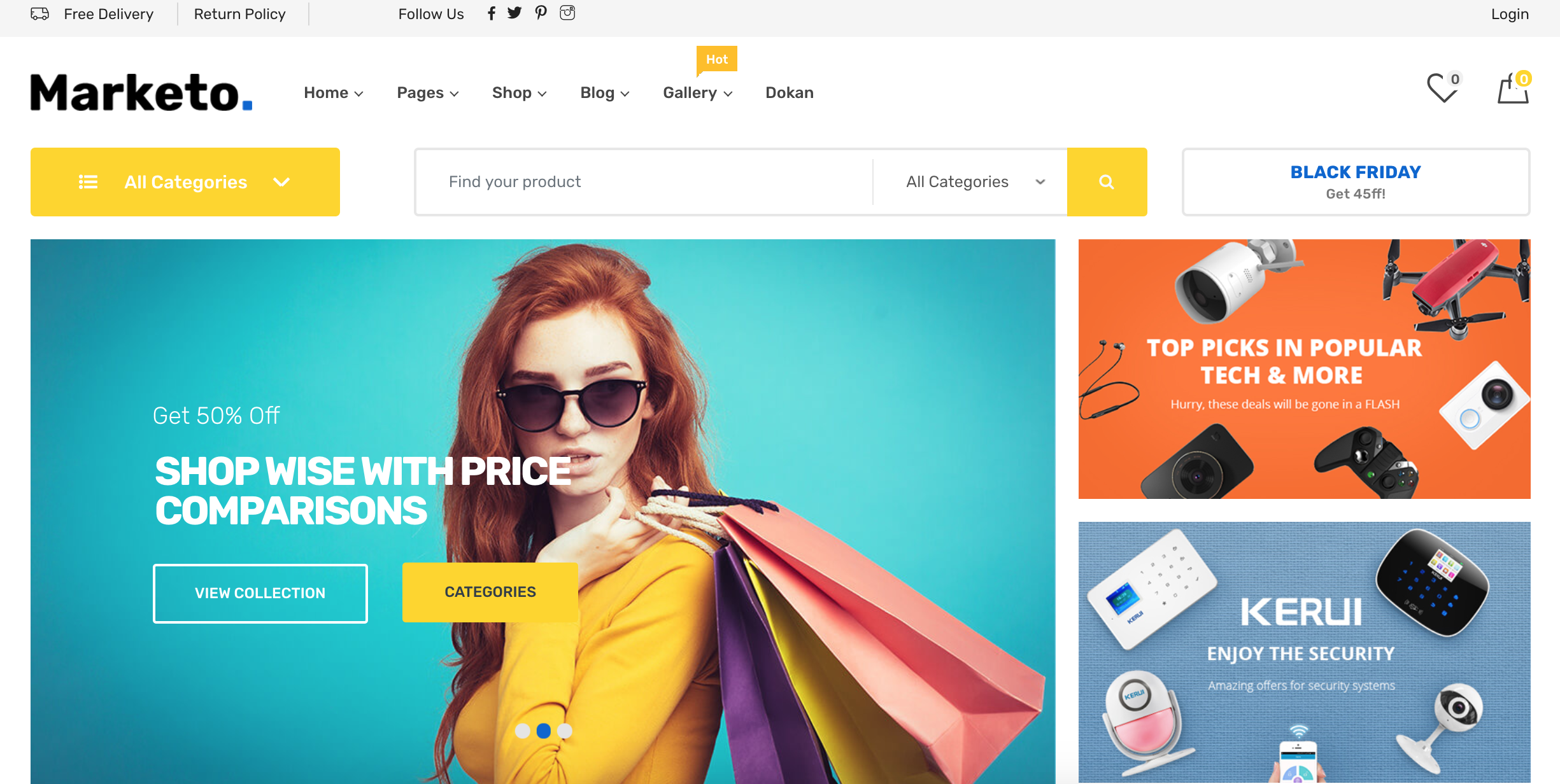 najlepszy motyw wordpress dla wielu dostawców