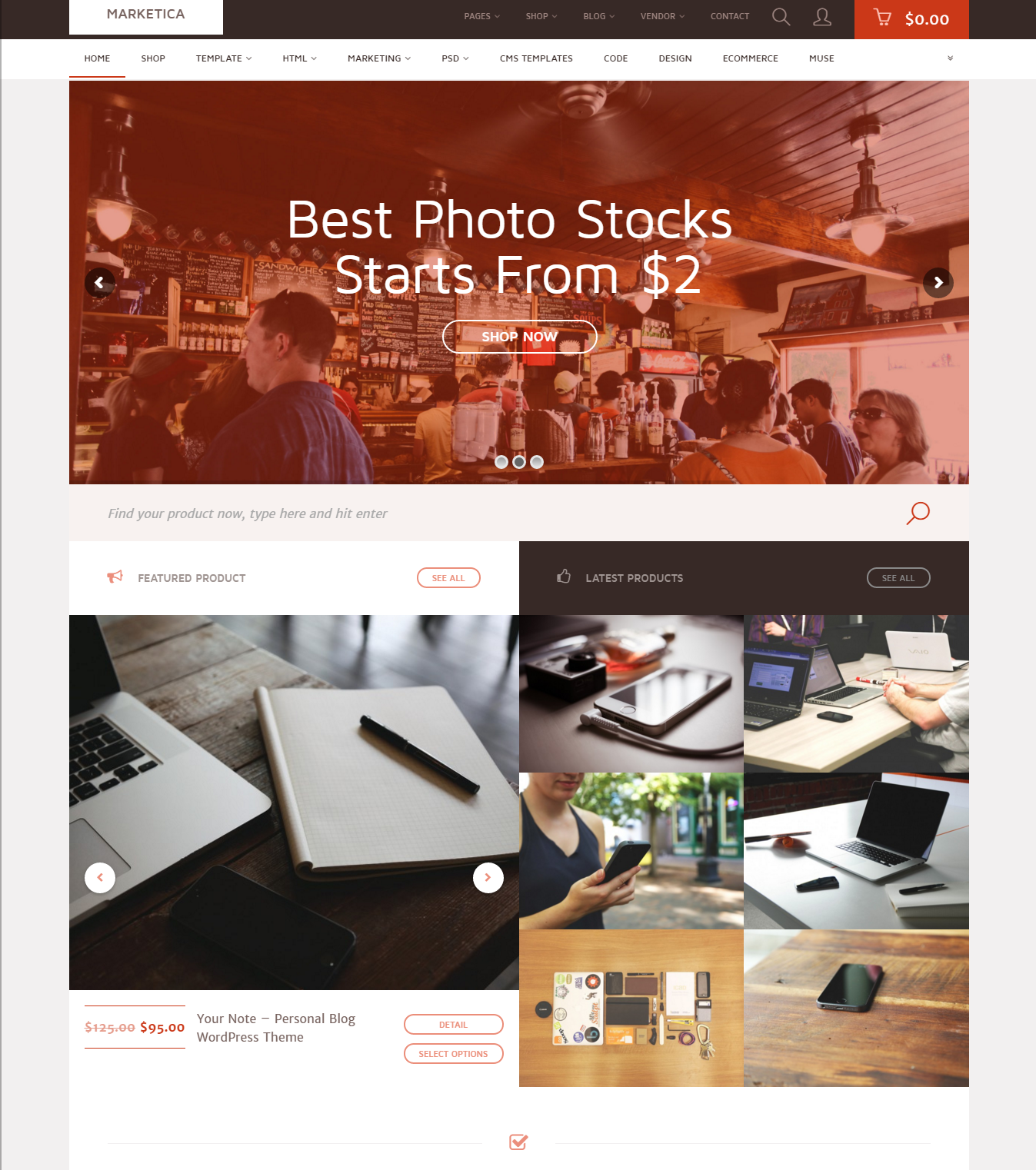 Marketica-best-multi-vendor-motyw wordpress
