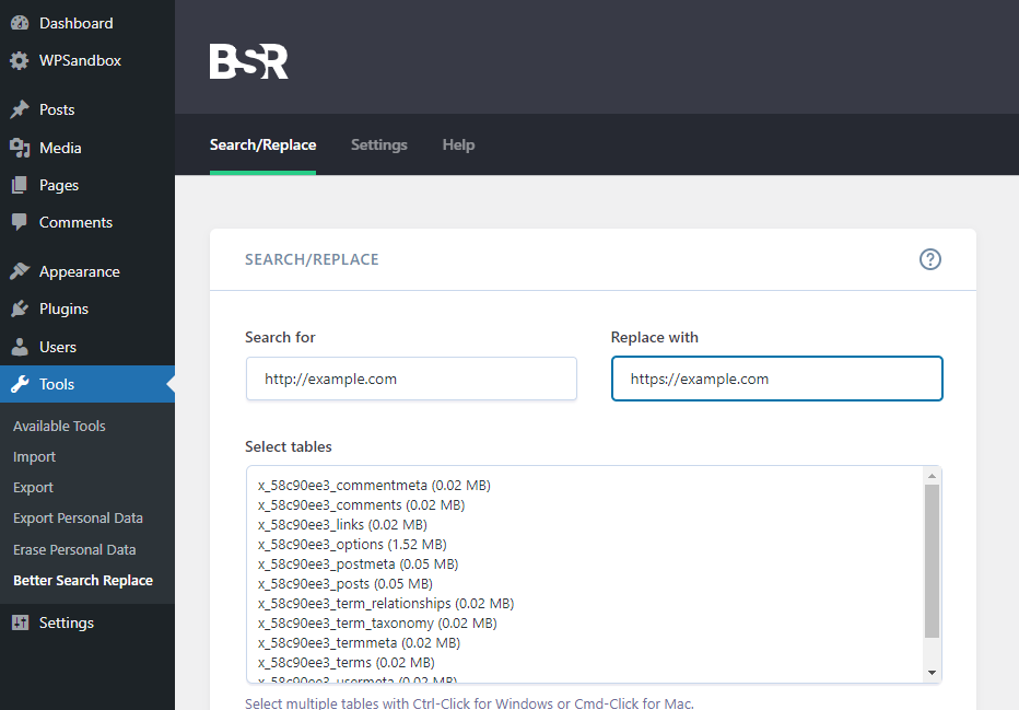 BSR-Einstellungen – SSL-Zertifikat auf WordPress installieren