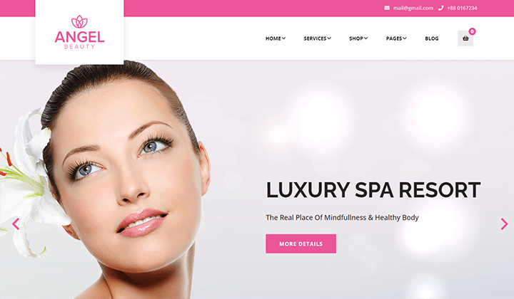 Die 16 besten WordPress-Themes für Spa- und Wellness-Websites 2023 13 angel 132 1