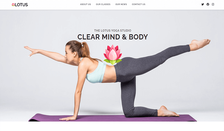 17 migliori temi WordPress per istruttori di yoga 2023 6 oceanwp yoga 15