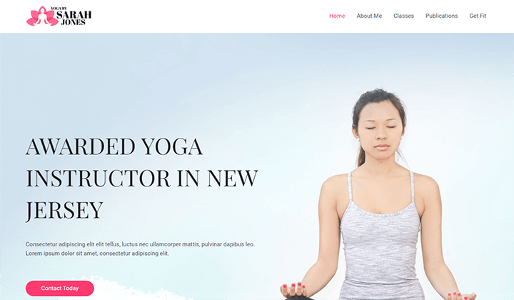 17 migliori temi WordPress per istruttori di yoga 2023 5 astra yoga 51
