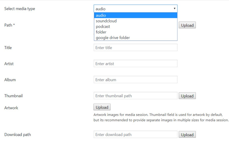 オーディオプレイヤー