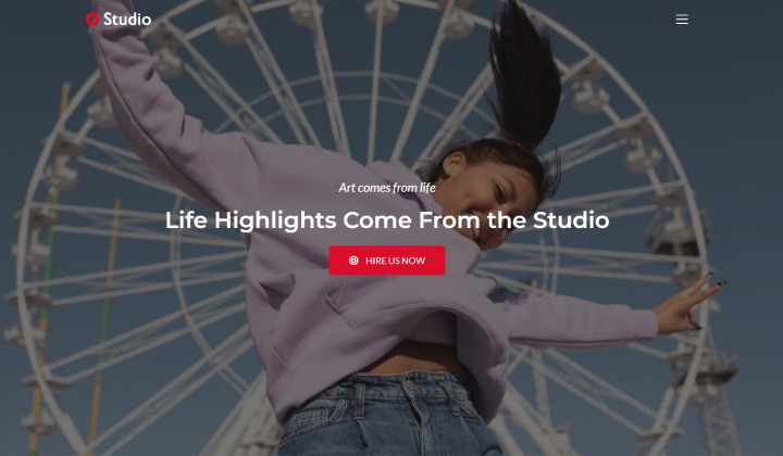 ダンスアカデミーとスタジオ向けのベストWordPressテーマ16選 5 Ocean Studio