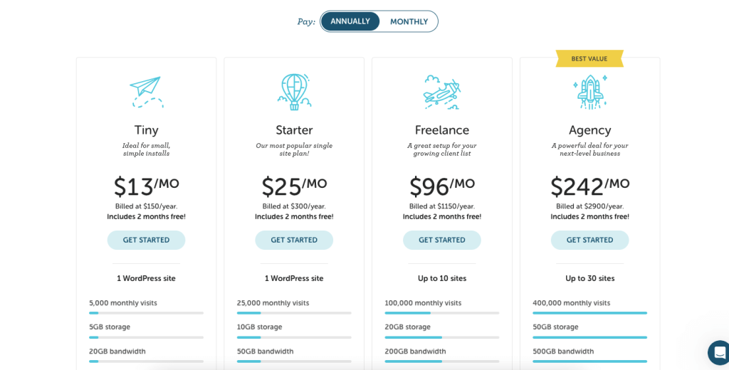 フライホイールの価格: Web ホスティングで最大 20% 割引 1 Flywheel Pricing: Save Up to 20% on Your Web Hosting 1