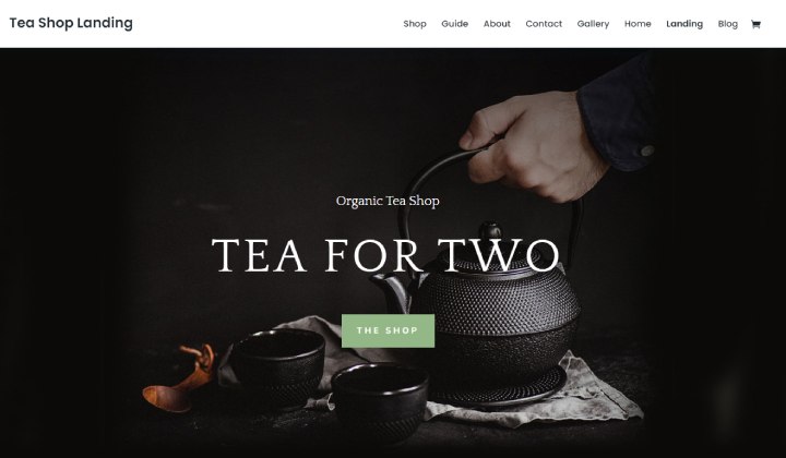 2023 年 7 個茶店網站最佳 WordPress 主題 4 Divi Tea
