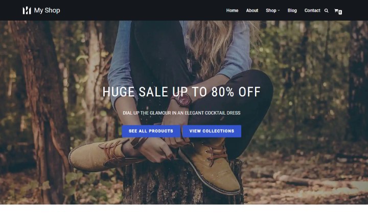 2023 年 7 個茶店網站最佳 WordPress 主題 6 Neve Shop