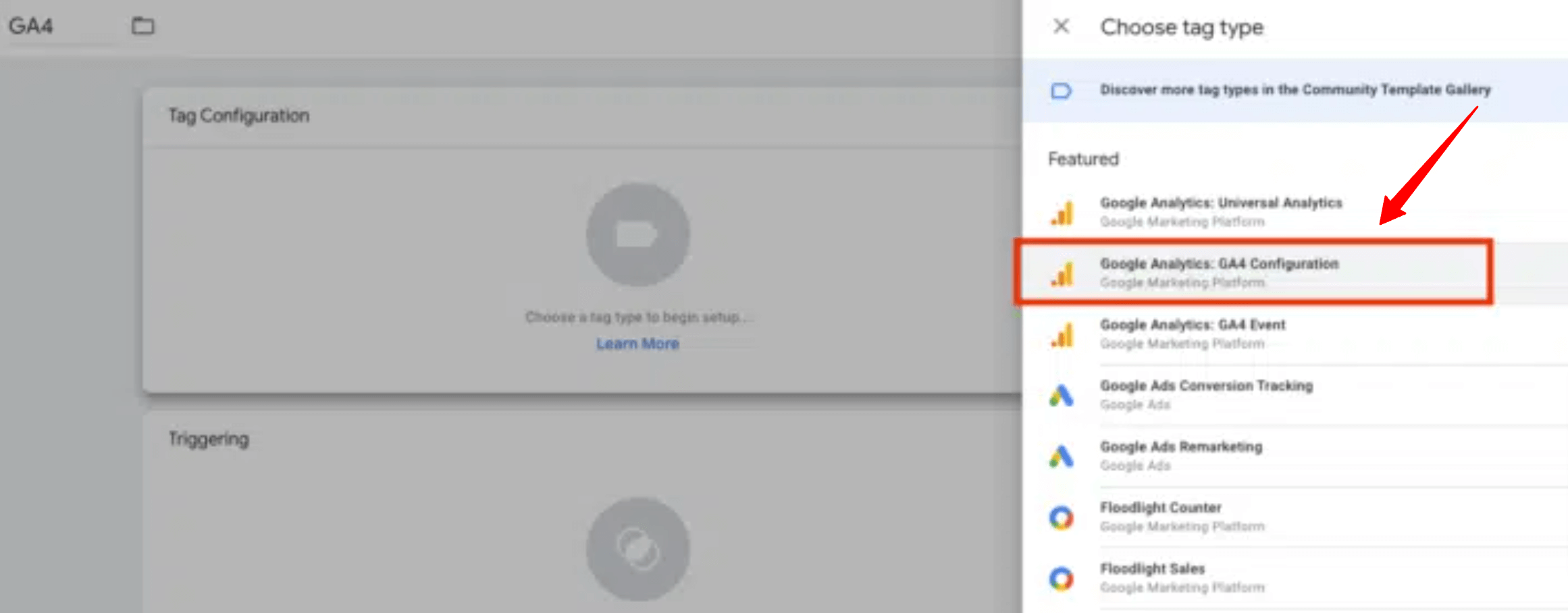 pilih-ga4-google-tag-manager choose-ga4-in-gtm
