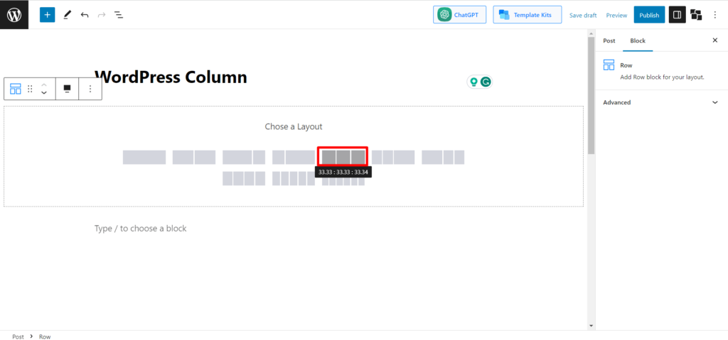 Buat Halaman Berdampak dengan Kolom WordPress: Pemula hingga Pro 12 choose number of columns