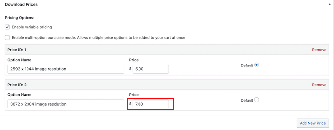 Criando preços variáveis no WordPress Creating variable pricing in WordPress