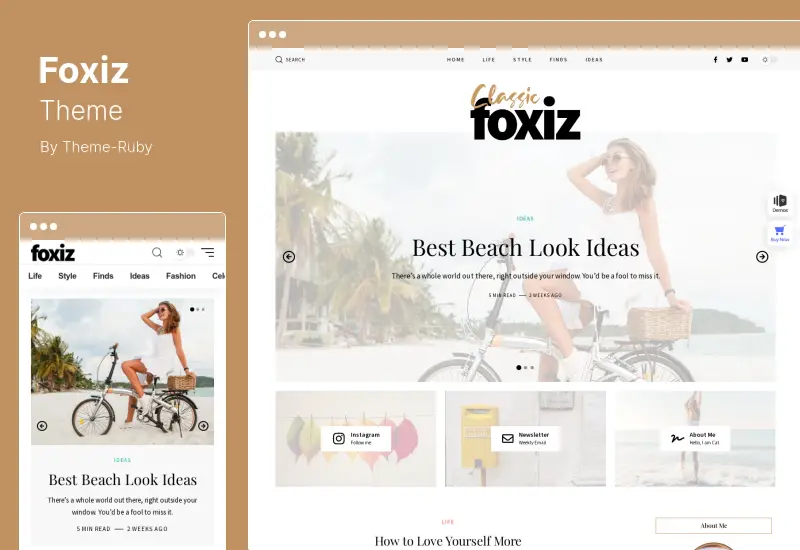 Foxiz Theme – WordPress-Theme für Zeitungsnachrichten und Zeitschriften