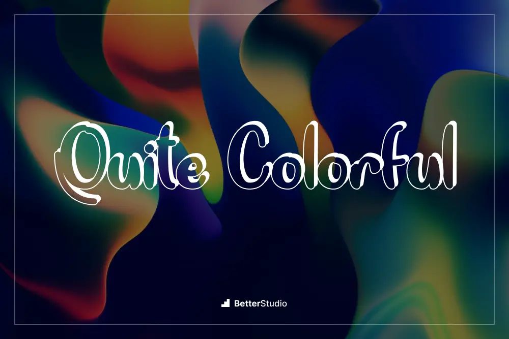 Abbastanza colorato -