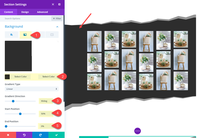 diseños de marcos divi