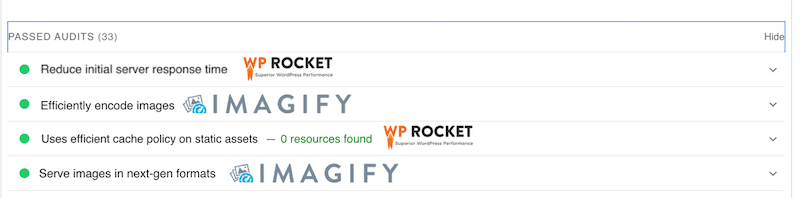博客优化:通过 WP Rocket 和 Imagify 审核 - 来源:PSI