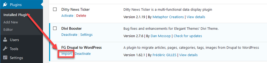 Cómo migrar Drupal a WordPress