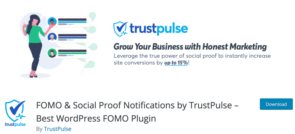 TrustPulse-最佳 WordPress 插件的屏幕截圖