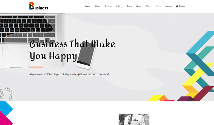 2023 年飲料水配達 Web サイトに最適な 12 の WordPress テーマ 2 Business Elementor Template Kit