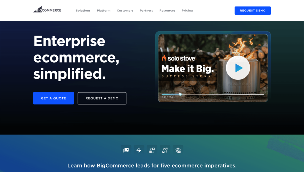BigCommerce - Plateforme commerciale en ligne