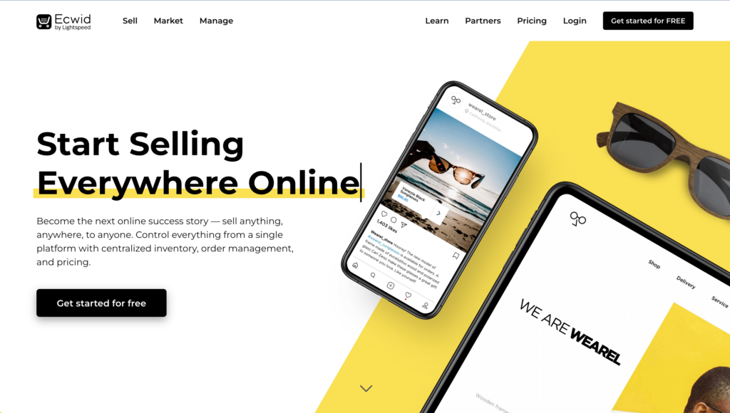 Panier WordPress Ecwid