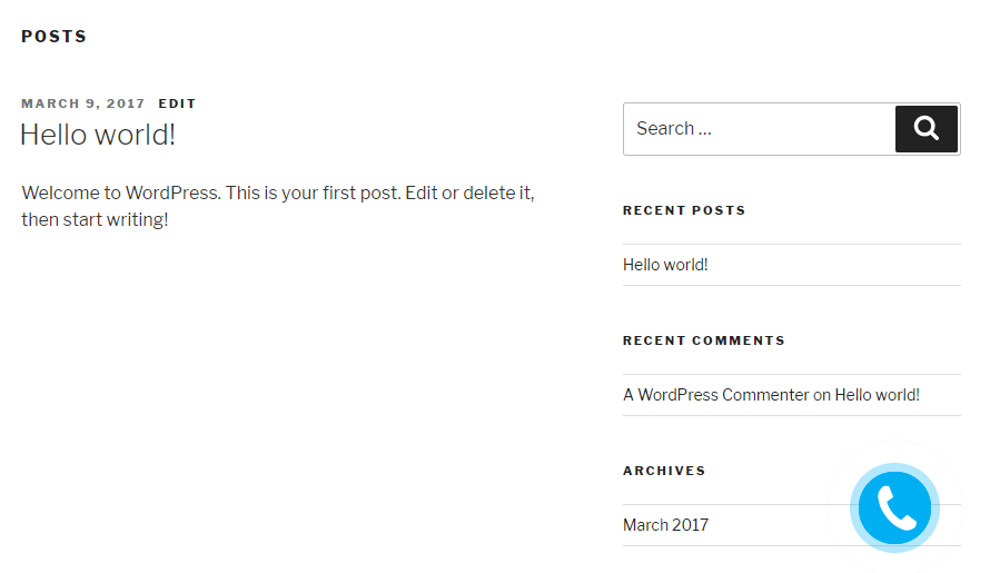 您的新回調請求圖標。
