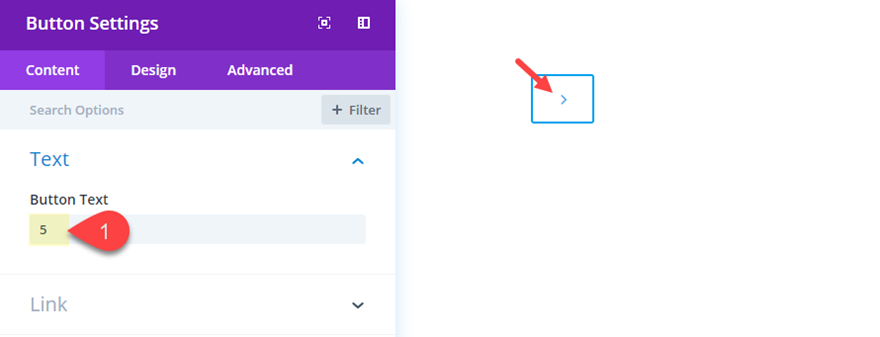 botones de fuente de icono