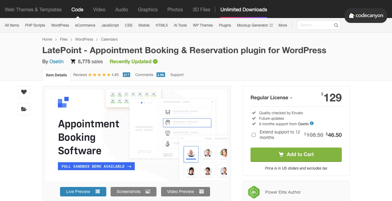 LatePoint - Appointment Booking & Reservation plugin for WordPress