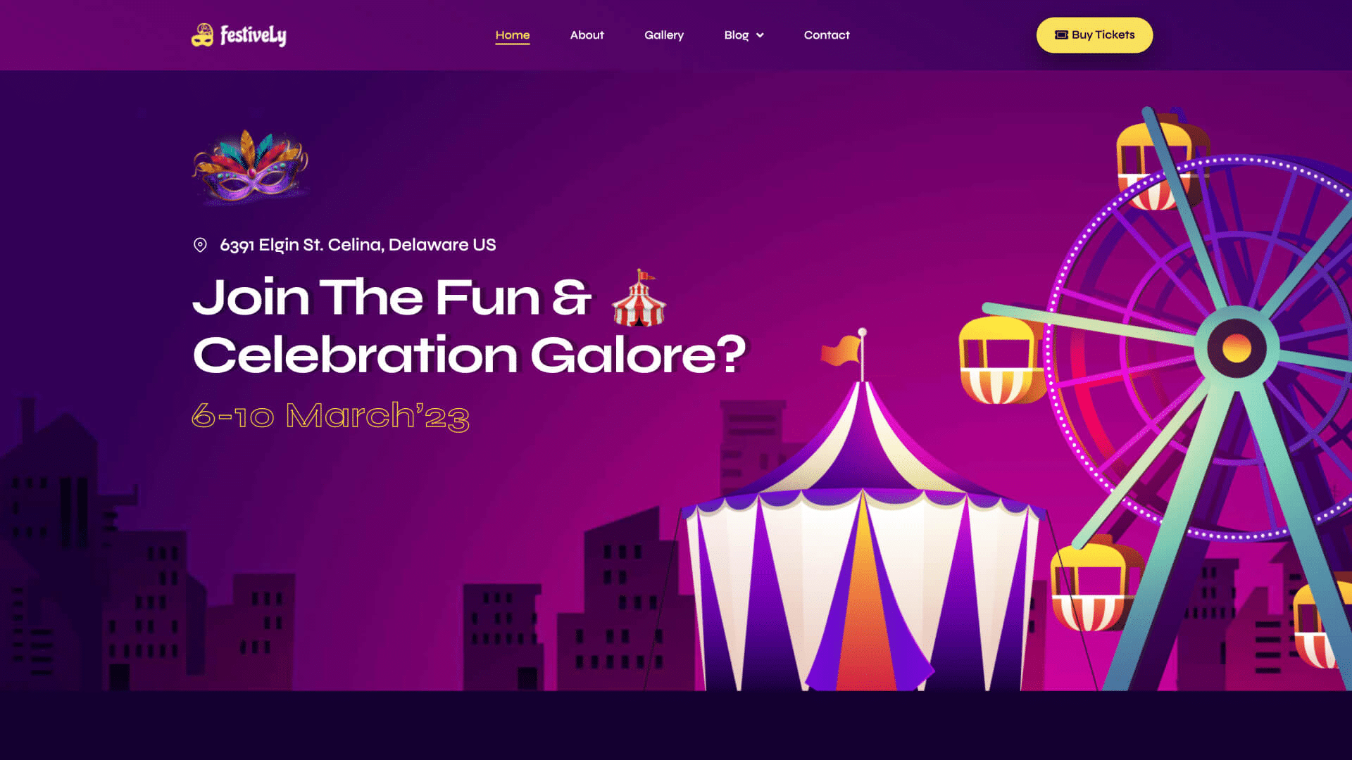 다크 웹사이트 템플릿 Dark Website Templates