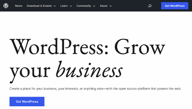 домашняя страница WordPressorg