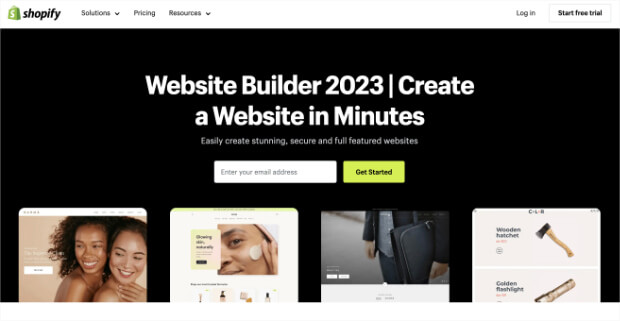 Shopify-конструктор сайтов