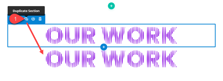 designs de texto divi