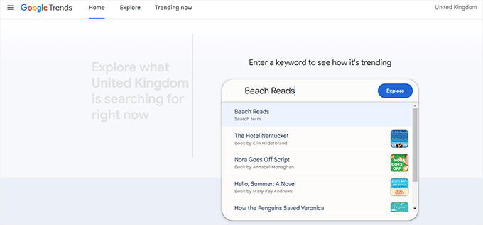 Trova parole chiave pertinenti con Google Trends Find relevant keywords with Google Trends