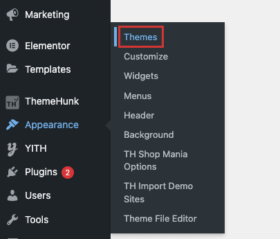 So löschen Sie Themes in einfachen Schritten aus WordPress 2023 1 appearence themes 12