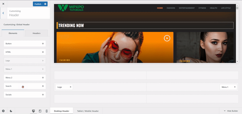 如何在 WordPress 菜單中添加搜索欄 4 Add Search to WordPress Menu