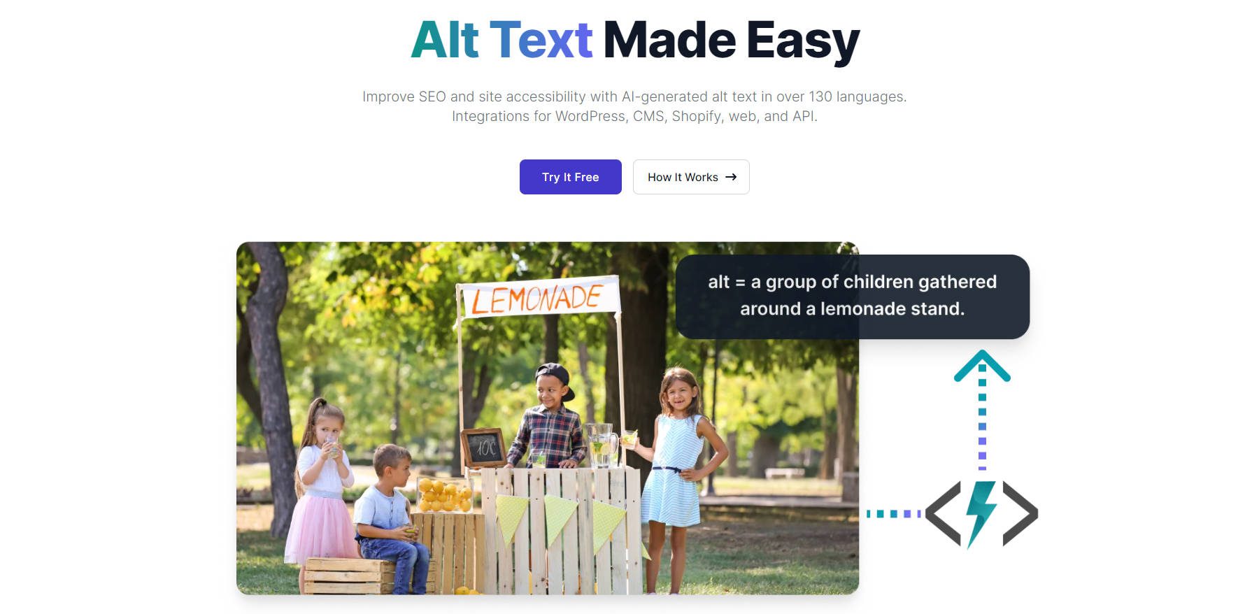 الصفحة الرئيسية AltText.ai - أغسطس 2023