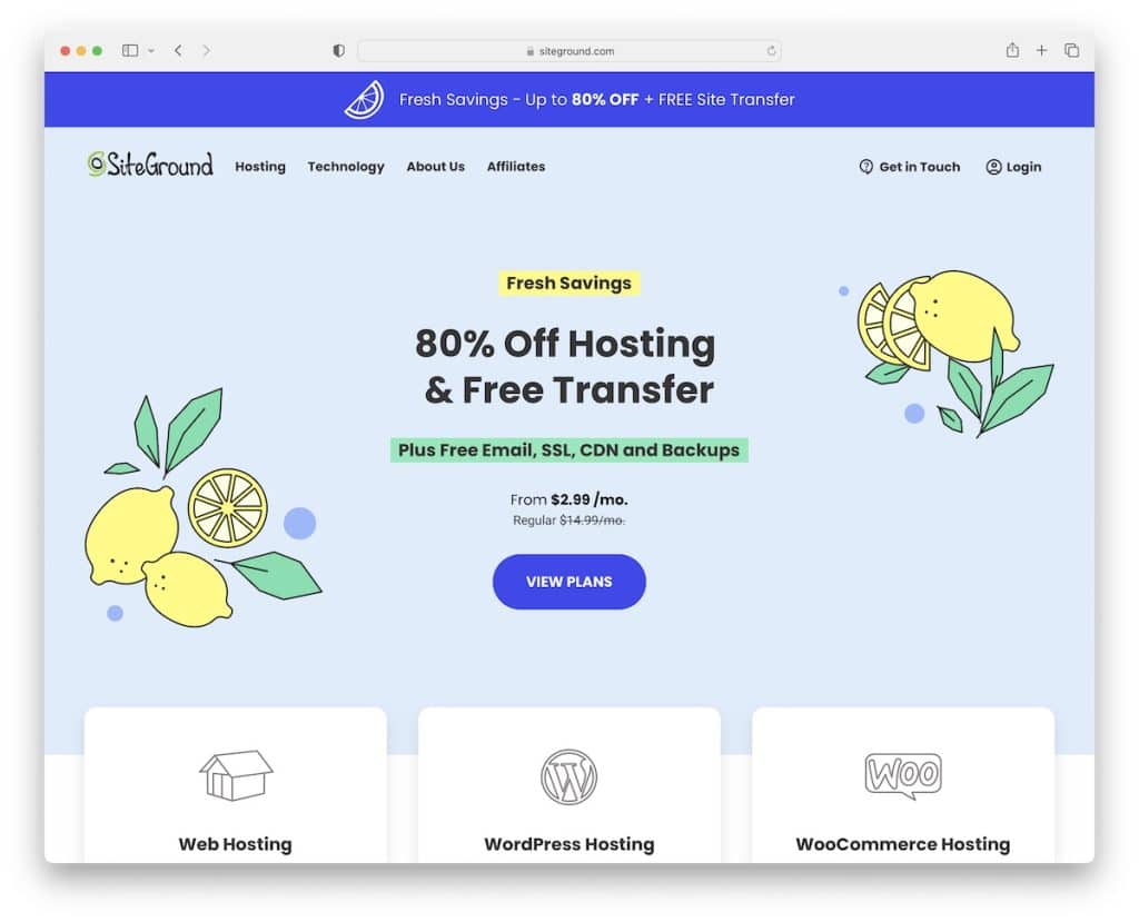 siteground eu Wordpress Hosting