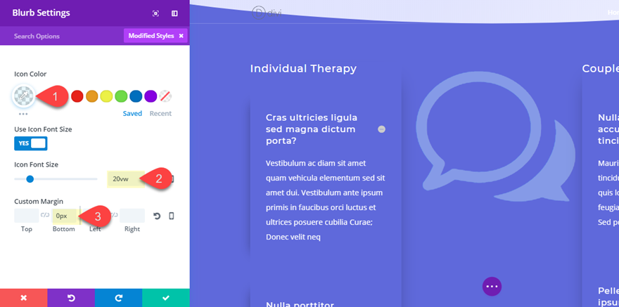 片側ボックスシャドウ