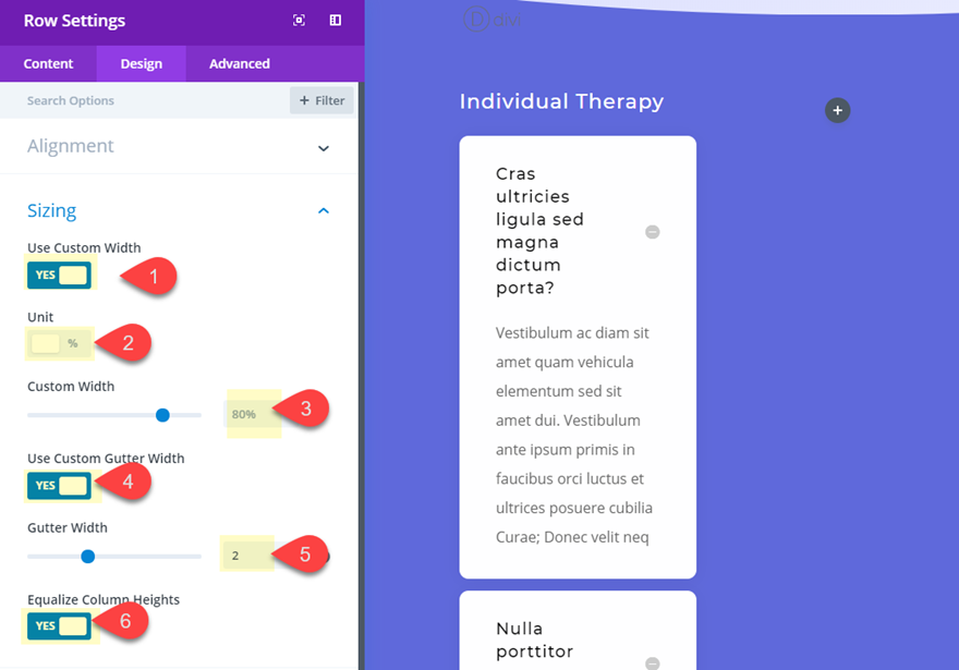 片側ボックスシャドウ