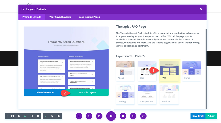 片側ボックスシャドウ