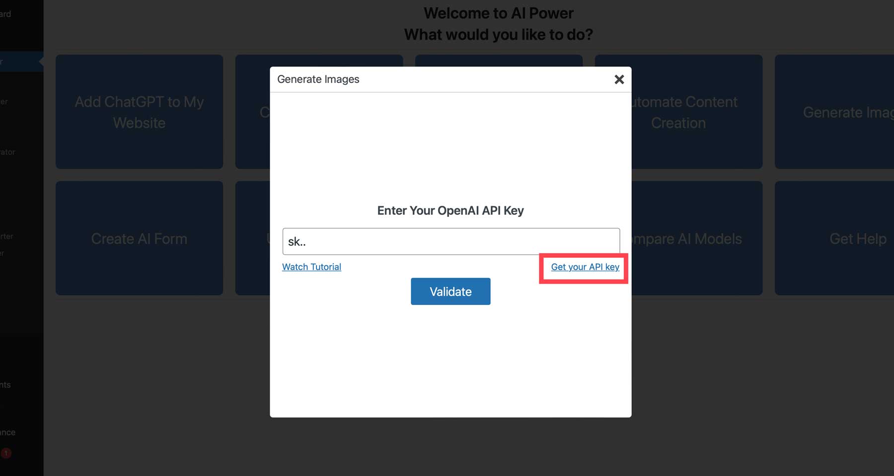 menghasilkan gambar AI WordPress