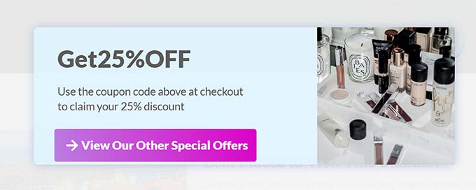 优惠券弹出窗口 Coupon popup