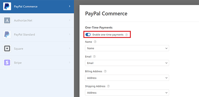 添加您选择的支付网关 Add a payment gateway of your choice