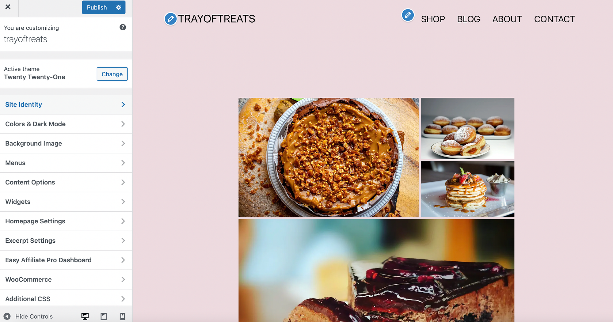 Dostosuj klasyczny motyw w WordPress Customizer.