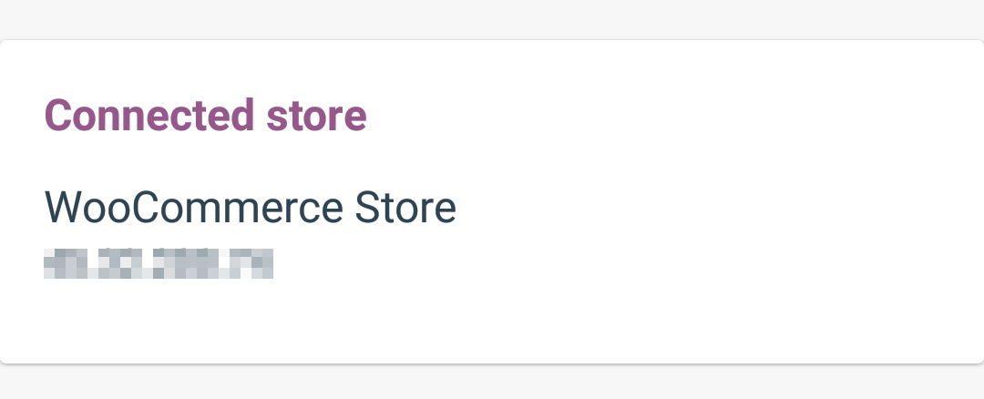 Confirmando os dados da sua loja.