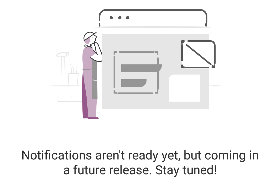Verificando notificações para sua loja.